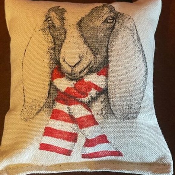 Decoration Eric & Christopher Goat Print Hanging Mini‎ Pillow - Picture 7 of 8